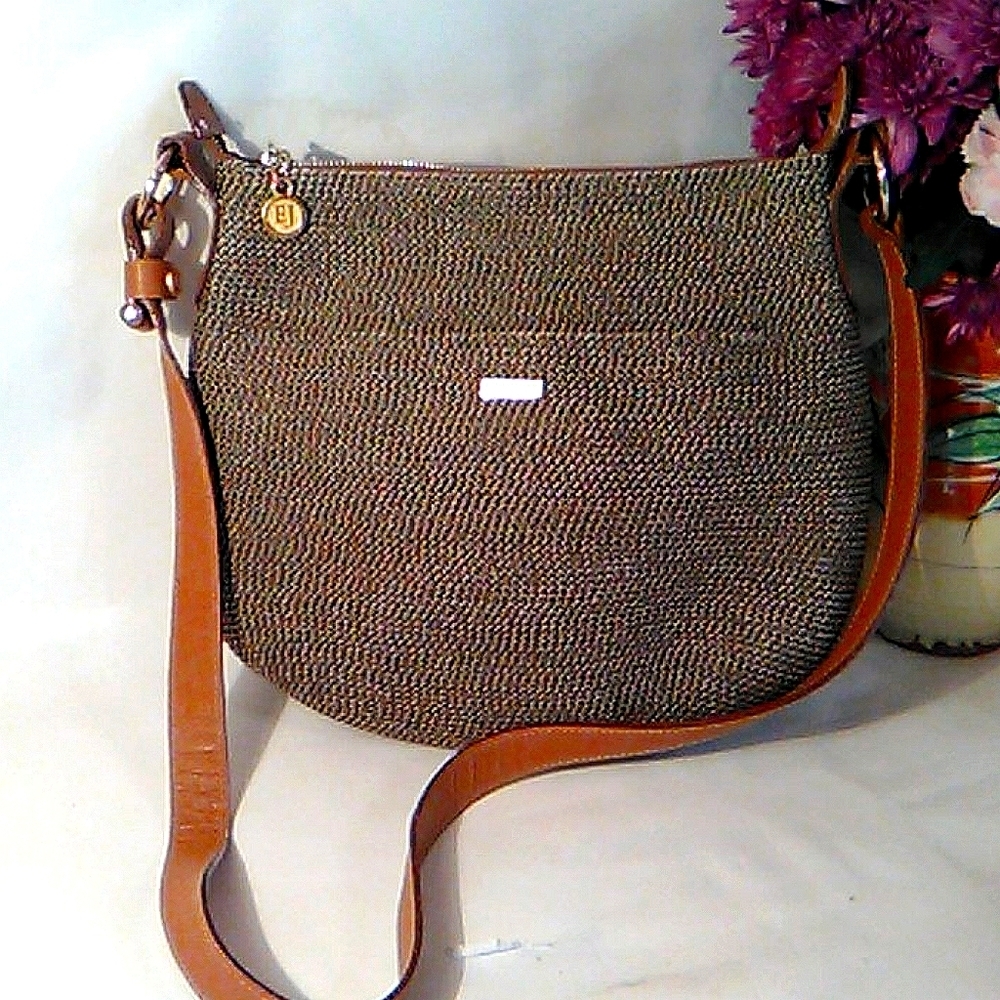 Eric Javits Woven Bag With Convertible Strap